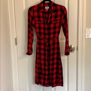 Old Navy Buffalo Check Dress